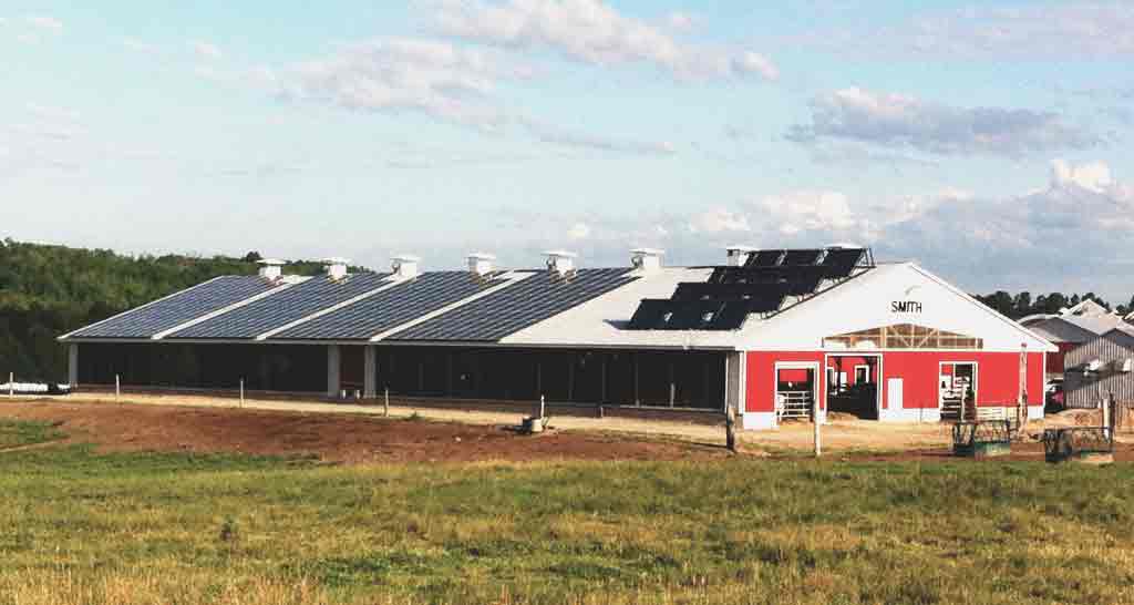 Smith Farms Solar PV & Hot Water
